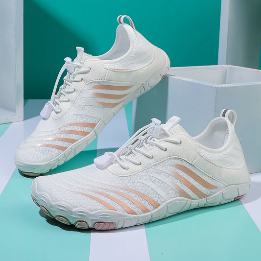 New Unisex Swimming Shoes Men Kayak Water Sports Shoes Quick-Drying Breathable Non-Slip Yoga Ladies Upstream Wading Beach Shoes