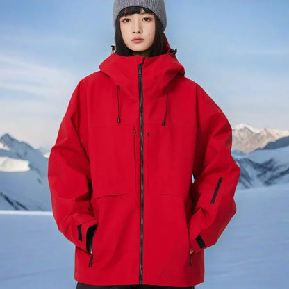 2025 Winter Couple Skiing Jackets New Woman Snowboard Sport Tops Man Warm Skiing Coats Pro 3L Waterproof Windproof Snow Clothes