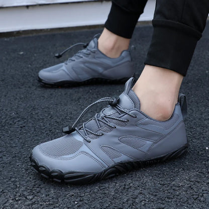 Men's Minimalist Trail Running Barefoot Shoes Wide Toe Box Zero Drop Aqua Sock Shoes for Kayaking Boating Hiking Surfing Walking