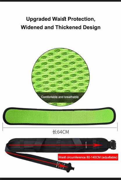 High-altitude Work Safety Belt Rope Set Outdoor Rock Climbing Electrician Construction Safety Harness Protective Equipment