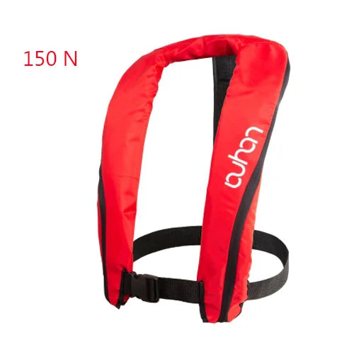 Professional Fishing Vest Self Inflatable Life Jacket Manual Vest Adult 150N 100N Auto Water Sports Rafting Boating Accessories