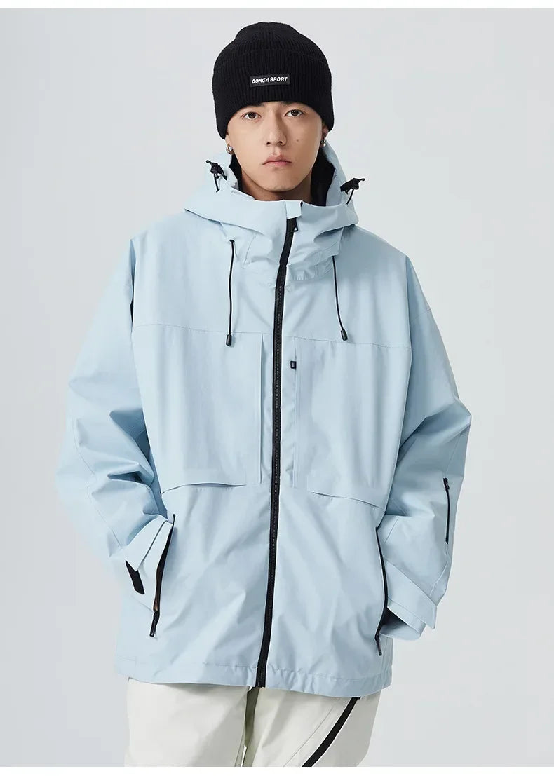 2025 Winter Couple Skiing Jackets New Woman Snowboard Sport Tops Man Warm Skiing Coats Pro 3L Waterproof Windproof Snow Clothes
