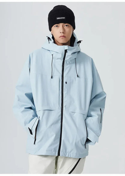 2025 Winter Couple Skiing Jackets New Woman Snowboard Sport Tops Man Warm Skiing Coats Pro 3L Waterproof Windproof Snow Clothes
