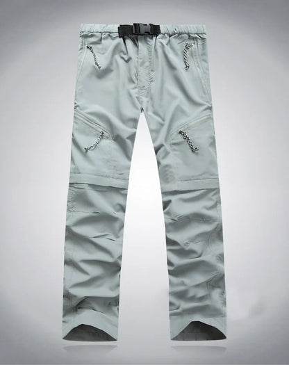 Quick Dry Waterproof Detachable Shorts Cargo Trousers for Men and Women
