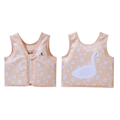 Kids Life Vest Toddlers Swim Vest Cartoon Swimsuit Children Swimming Aid Buoyancy Floatation Jackets Swimming Pool Accessories