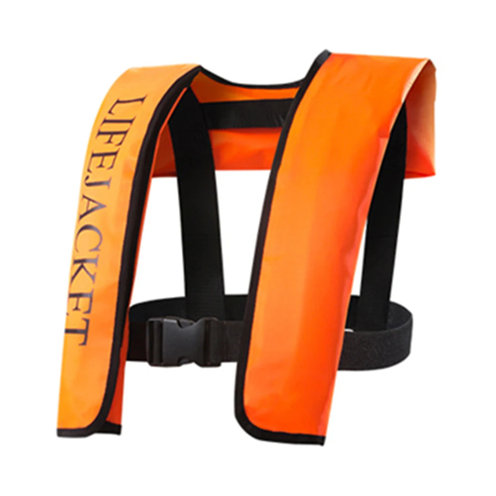 Manual Inflatable Life Jacket Adult Life Vest Water Sports Swimming Fishing Survival Jacket