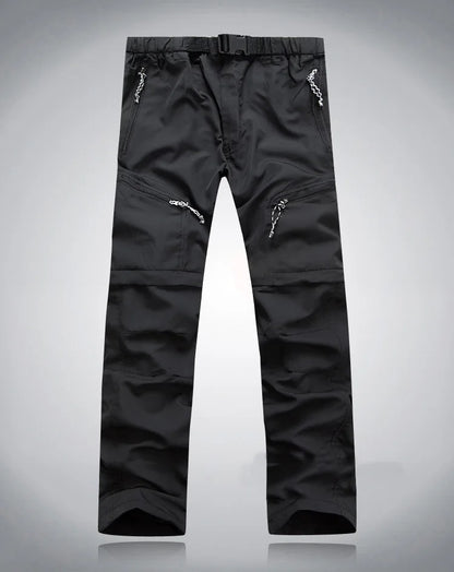 Quick Dry Waterproof Detachable Shorts Cargo Trousers for Men and Women