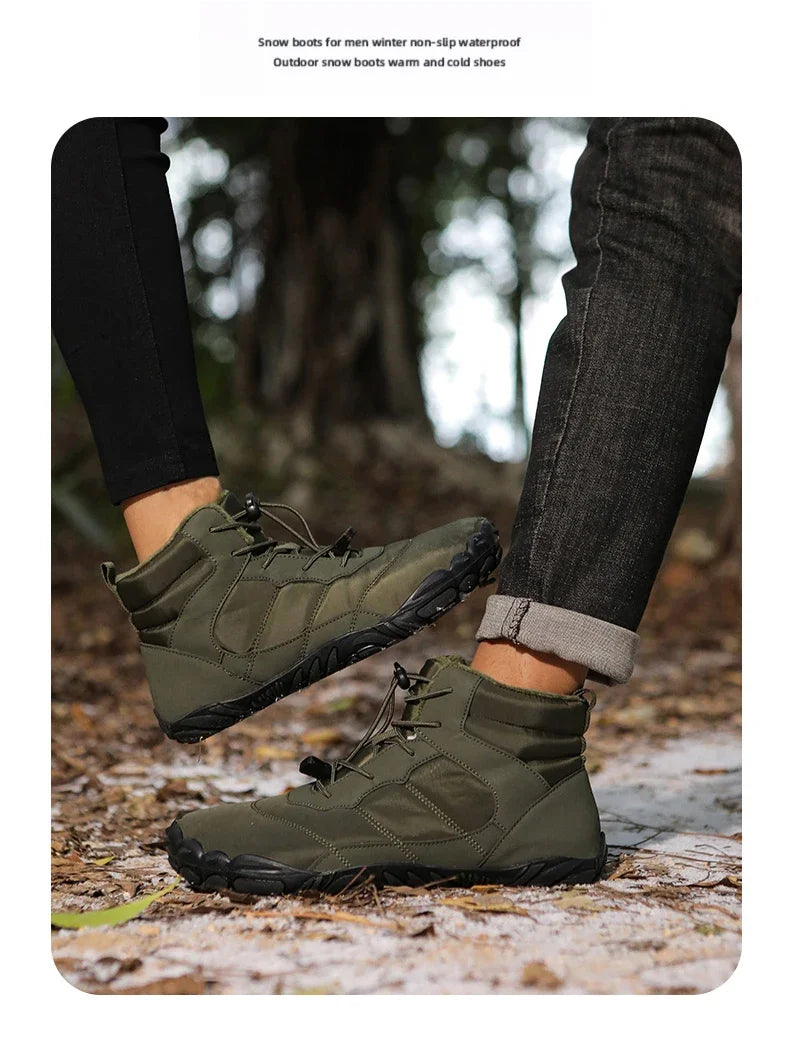 Hike Footwear Barefoot Womens, Winter Summer Wide Toe Barefoot Hiking Shoes Boots Sneakers for Women Men