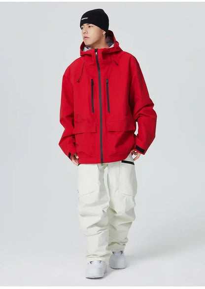 Outdoor Winter Skiing Jacket 2025 Man Snowfield Sport Tops Couple Ski Cold Coat Pro Warm Waterproof Woman Snow Tracksuit Clothes