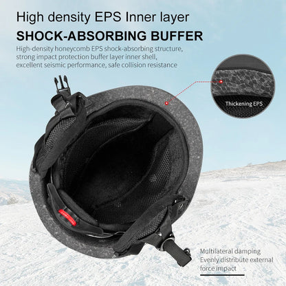 MOON Skiing Helmet Skiing Helmet Children Adult Ultralight Extreme Sports Skateboard Snowboard Helmet Snowmobile Motorcycle