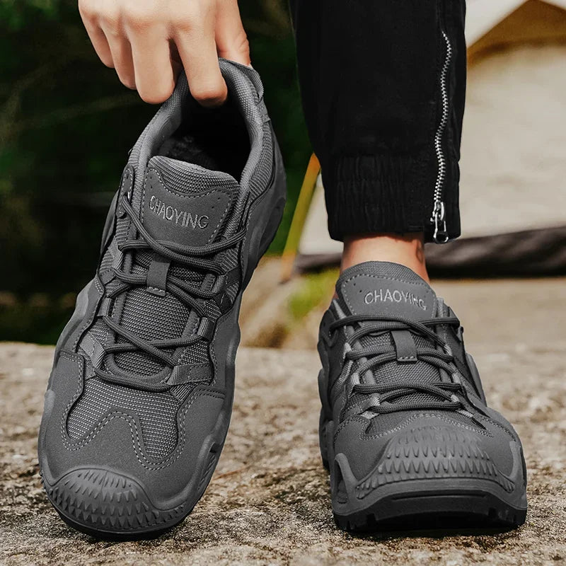 Outdoor Mens Combat Tactical Desert Boots Male Field Hunting Hiking Climbing Training Waterproof Sports Shoes