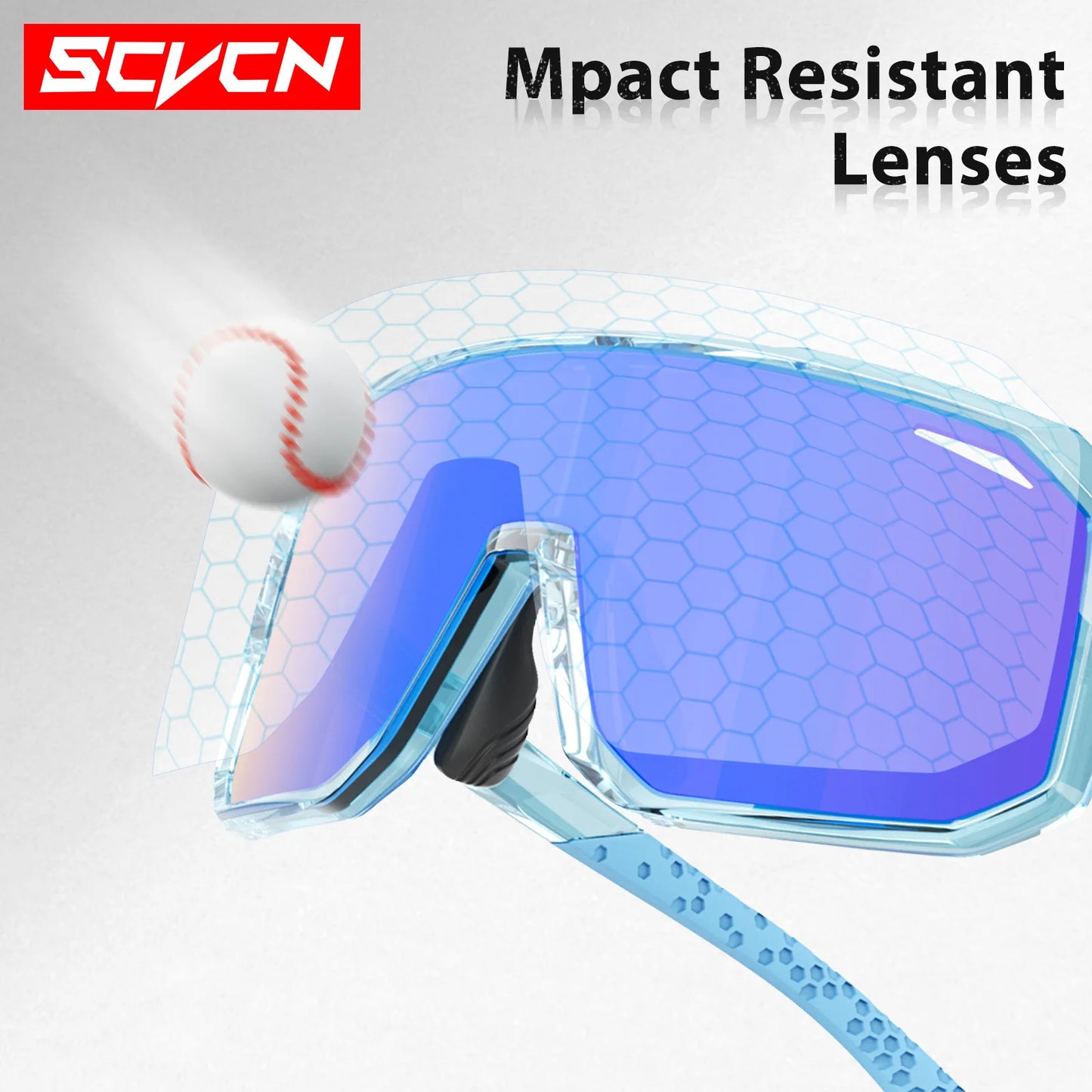 SCVCN Children Cycling Glasses UV400 Bike Eyewear