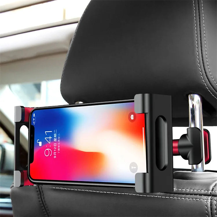 Car Rear Seat Bracket Car mobile phone holder Car rear headrest bracket Snap on flat bracket Automotive interior modification