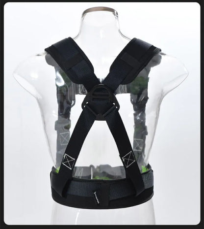 High-altitude Work Safety Belt Rope Set Outdoor Rock Climbing Electrician Construction Safety Harness Protective Equipment