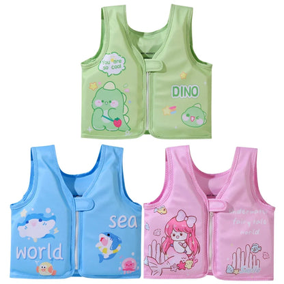 Baby Life Jacket 3D Cute Swimming Vest for Children Buoyancy Floating Vest Swimming Vest Float Child Life Jacket Pool Swimwear