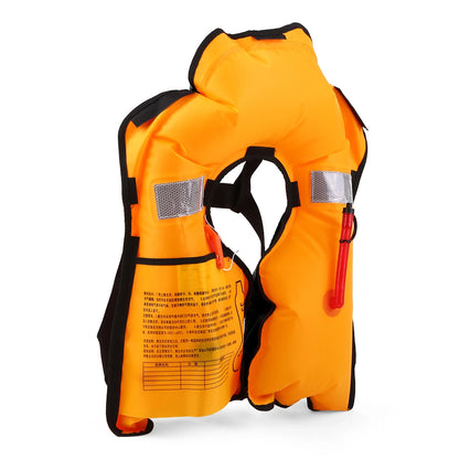 Manual Inflatable Life Jacket Adult Life Vest Water Sports Swimming Fishing Survival Jacket