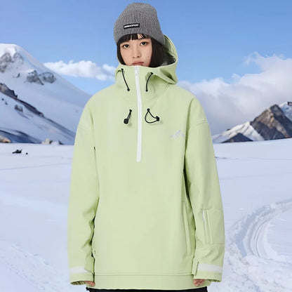 Couple Winter Skiing Jacket 2025 New Warm Snow Clothes Woman Pro Windproof Ski Sport Hoodies Man Outdoor Snowboard Top Tracksuit