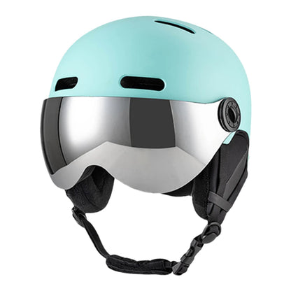 Skiing Helmet Snowboard Helmet With Detachable Glasses Winter Outdoor Sports Ski Helmet Safety Skateboard Skiing Snowboard Snow