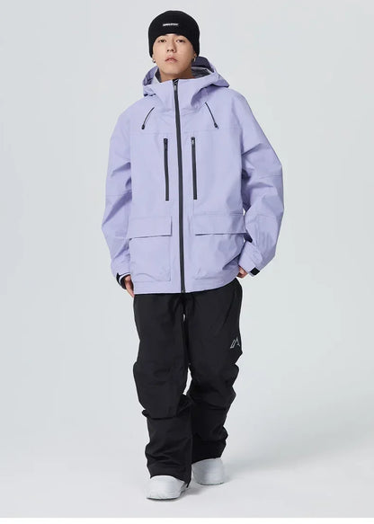 Outdoor Winter Skiing Jacket 2025 Man Snowfield Sport Tops Couple Ski Cold Coat Pro Warm Waterproof Woman Snow Tracksuit Clothes
