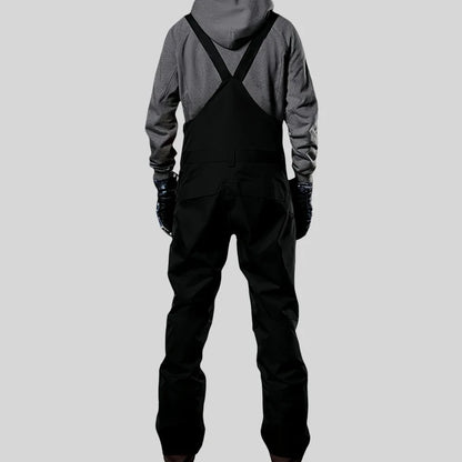 Waterproof Snowboard Sport Pants Winter New Skiing Trousers Men Loose Ski Overalls Outdoor Windproof Snow Strap Pants Clothing
