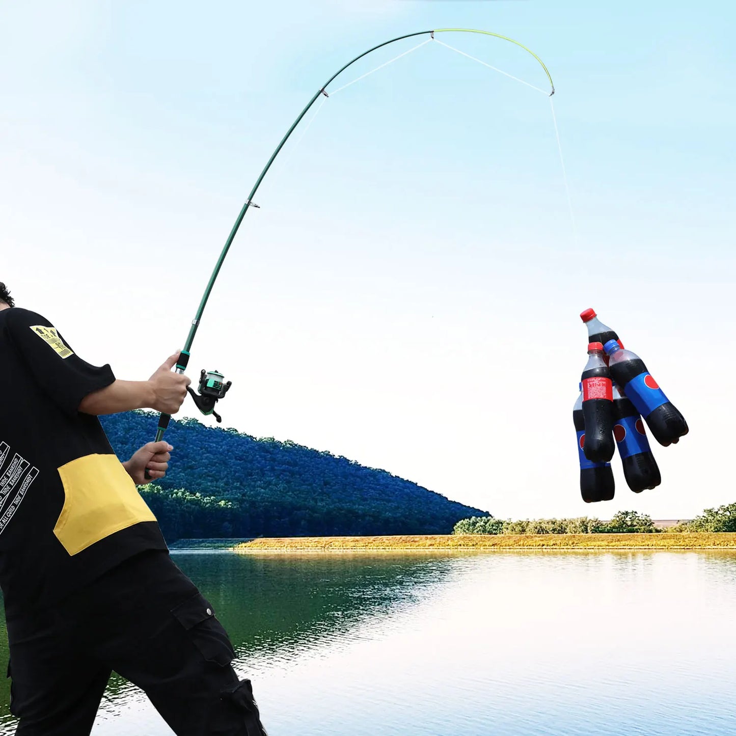 Sougayilang 1.8M Spinning Fishing Rod M Power Children Fishing Rod Telescopic Rock Fishing Rod Carp Feeder Rod Surf Beginner Rod
