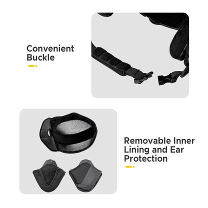 Integrated Ski Helmet Men and Women Snowboard Helmet with Removable Visor Goggles