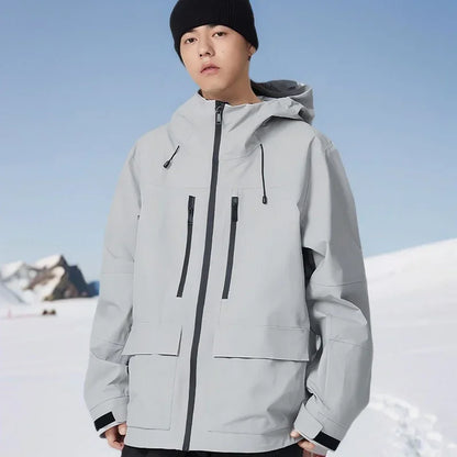 Outdoor Winter Skiing Jacket 2025 Man Snowfield Sport Tops Couple Ski Cold Coat Pro Warm Waterproof Woman Snow Tracksuit Clothes