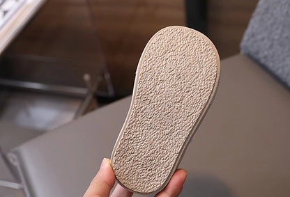 PU Leather Children Shoes Designers Kid's Sneakers Ergonomics Soft-soled Girl's Sneakers Anti-slippery Sport Shoes Toddler Shoes