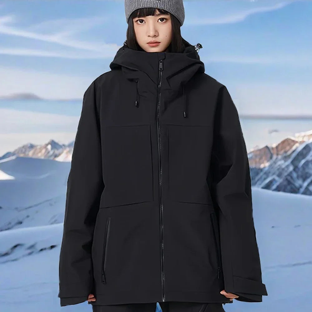 2025 Winter Couple Skiing Jackets New Woman Snowboard Sport Tops Man Warm Skiing Coats Pro 3L Waterproof Windproof Snow Clothes