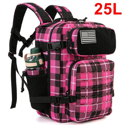 Summer Outdoor Hiking, Camping Picnic Large-capacity Camouflage Backpack 25/45 Liters Multi-functional Waterproof Backpack