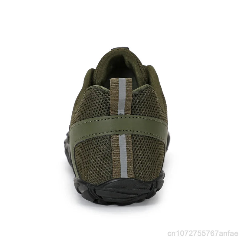 Men's Minimalist Trail Running Barefoot Shoes Wide Toe Box Zero Drop Aqua Sock Shoes for Kayaking Boating Hiking Surfing Walking