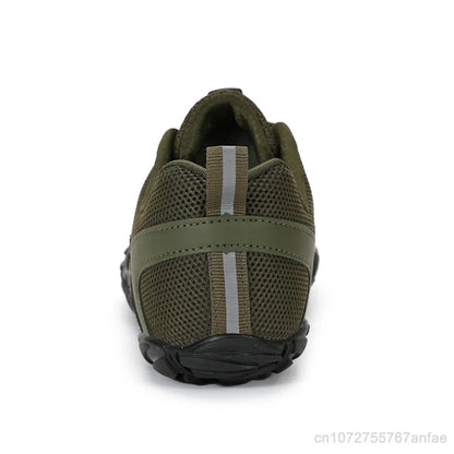 Men's Minimalist Trail Running Barefoot Shoes Wide Toe Box Zero Drop Aqua Sock Shoes for Kayaking Boating Hiking Surfing Walking
