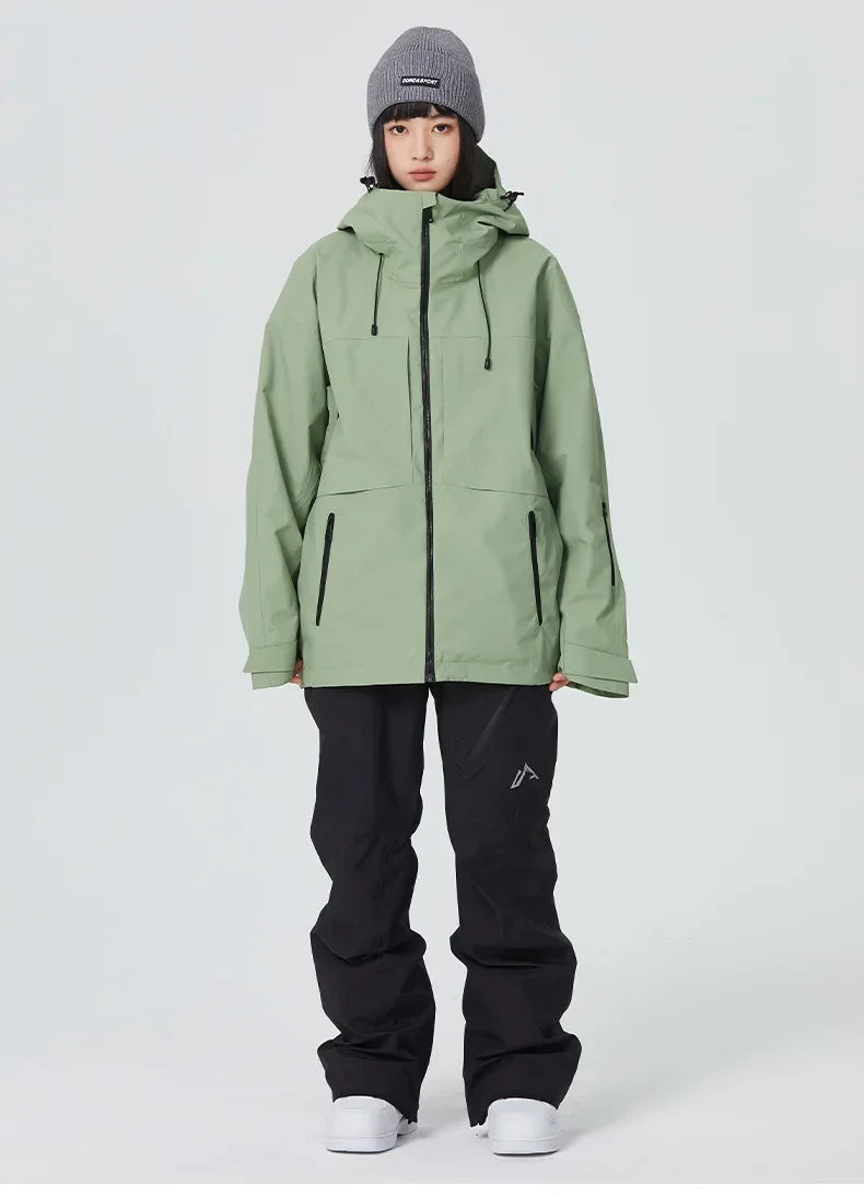 2025 Winter Couple Skiing Jackets New Woman Snowboard Sport Tops Man Warm Skiing Coats Pro 3L Waterproof Windproof Snow Clothes