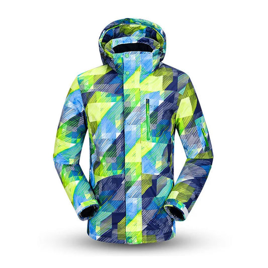 New Men's Ski Hoodie Warm Windproof Waterproof Ski Hoodie Jacket Outdoor Skiing Snowboarding Hoodie Ski Equipment