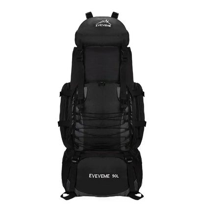 90L Large Capacity Travel Backpack Men Women Camping Hiking Climbing Mountaineering Bags Outdoor Sports Shoulder Rucksack