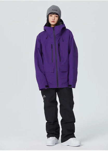 Outdoor Winter Skiing Jacket 2025 Man Snowfield Sport Tops Couple Ski Cold Coat Pro Warm Waterproof Woman Snow Tracksuit Clothes