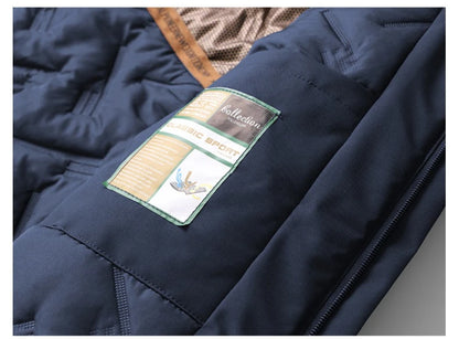 Men's Winter Outdoor Coat Waterproof Windproof Warm Thick Jacket Men Unisex Hiking Camping Skiing Climbing Windbreaker Overcoat