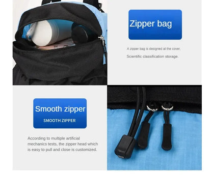 90L Large Capacity Travel Backpack Men Women Camping Hiking Climbing Mountaineering Bags Outdoor Sports Shoulder Rucksack
