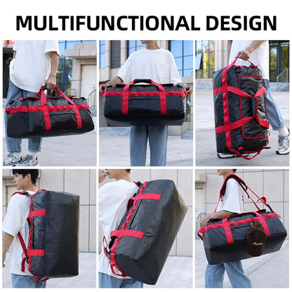 80L Climbing Backpack Sports Fitness Bag Gym Yoga Bags Outdoor Trekking Hiking Camping Rucksack Large Weekend Luggage Schoolbag
