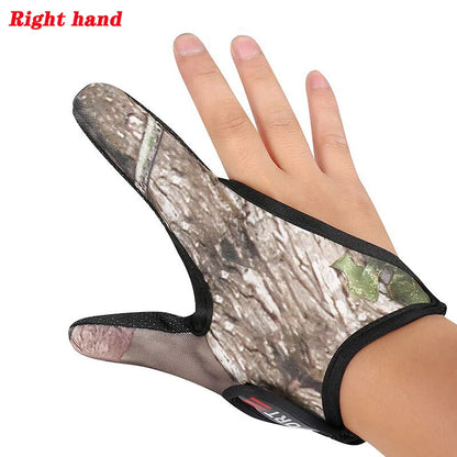 Fishing Gloves 2 Fingers Protector Breathable Anti-Slip Anti-Cut Fishing Gloves Carp Outdoor Fishing Tackle Accessories Supplies