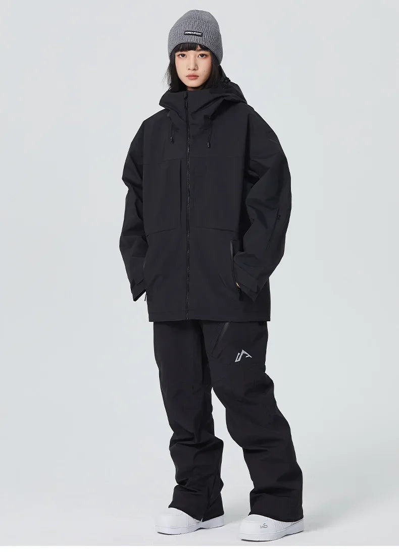 2025 Winter Couple Skiing Jackets New Woman Snowboard Sport Tops Man Warm Skiing Coats Pro 3L Waterproof Windproof Snow Clothes
