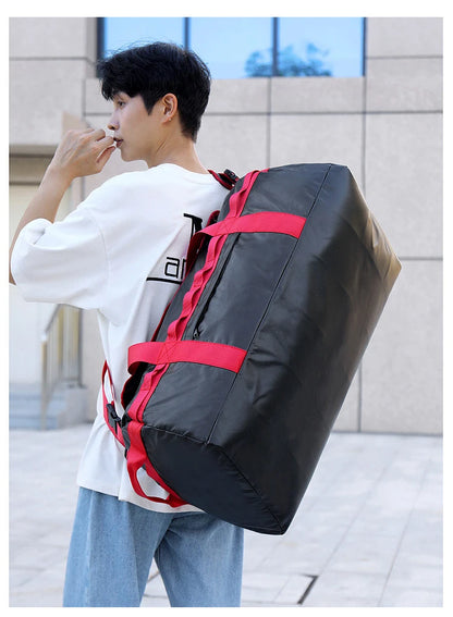 80L Climbing Backpack Sports Fitness Bag Gym Yoga Bags Outdoor Trekking Hiking Camping Rucksack Large Weekend Luggage Schoolbag
