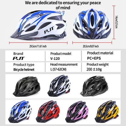 Comfort Lining Lightweight Hollow Riding Safety Head Protection Bicycle Helmets Men Women Bike Helmet
