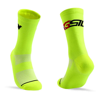Gsidi New Cycling Socks High Quality Compression Men  Bike Outdoor Women Running Professional Sports Running