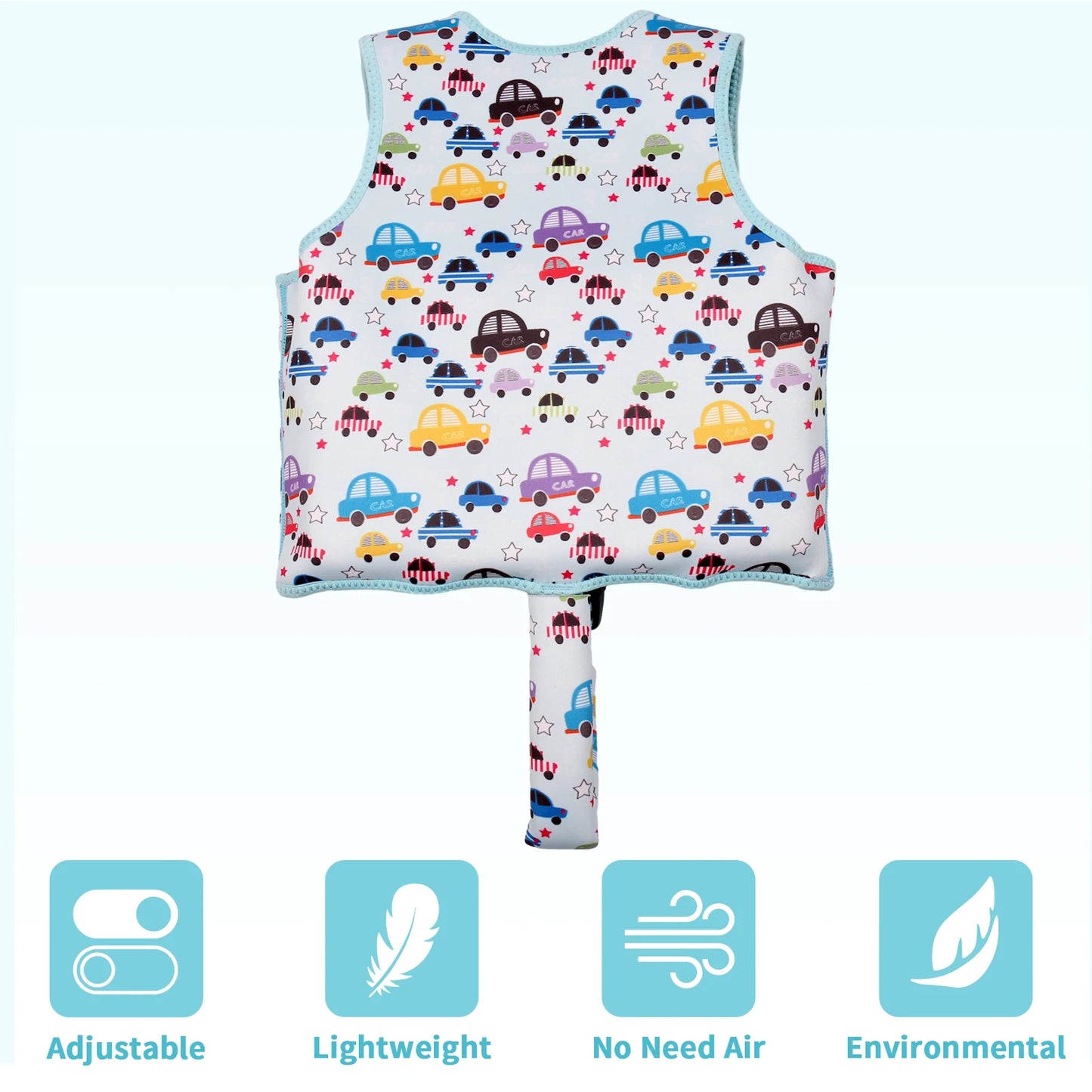 Children's Buoyancy Vest with Adjustable Belt hild Bathing Swimming Life Float Swim Gear Life Jacket Swimming Pool Accessories