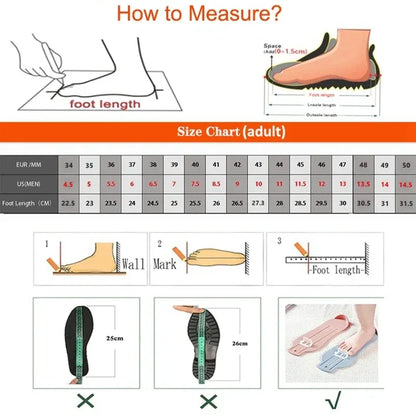 Men Women Waterproof Winter Boots Snow Barefoot Casual Shoes Outdoor Warm Work Shoes Ankle Shoes for Trekking Climbing Hiking