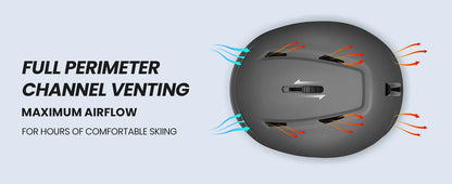 OutdoorMaster Ski Snowboard Helmet  -  MIPS,Adjustable 8 Vents, PC Shell EPS Foam Safety Winter Sports Gear