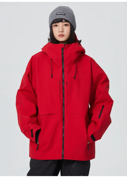 2025 Winter Couple Skiing Jackets New Woman Snowboard Sport Tops Man Warm Skiing Coats Pro 3L Waterproof Windproof Snow Clothes