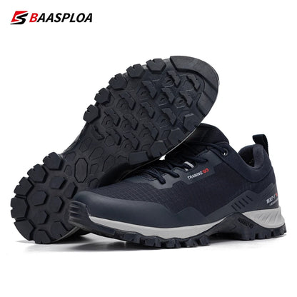 Men's Waterproof Hiking Shoes- Anti-Skid Outdoor Travel Sneakers Comfortable Sport