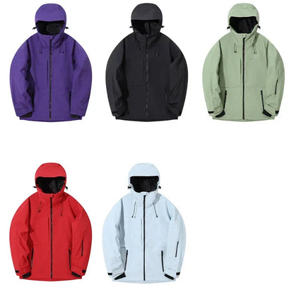 2025 Winter Couple Skiing Jackets New Woman Snowboard Sport Tops Man Warm Skiing Coats Pro 3L Waterproof Windproof Snow Clothes